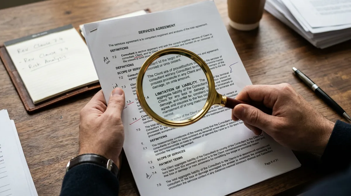 Анализ условий договора